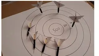 BASİT MALZEMELERLE DART YAPIMI -- TO MAKE A DART WİTH A SİMPLE THİNGS