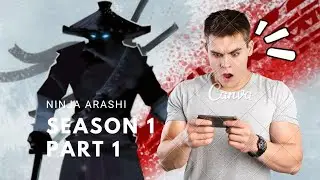Ninja Arashi gameplay \ part 1 @AGUp#