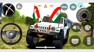 Modified Mahendra Thar Car Game | ( Gadi Wala Game ) Indian Cars Simulator Games   