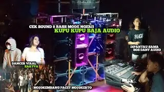 CEK SOUND KUPU KUPU BAJA AUDIO 🔥 Mojokembang Pacet || Langsung Di Pantau Boss Dany Audio🔥🔥