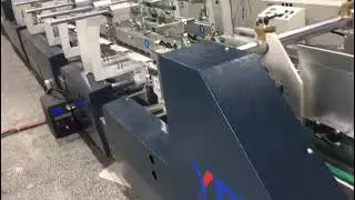 YDM Pasting machine works in customer's factory #Packaging #Printing #Box #Machinery #foldergluer