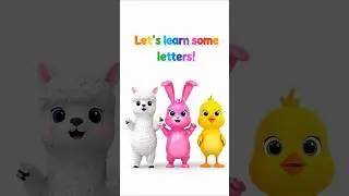 ABC Animals for Kids 🐰🦙 Learn Letters A&ndash;E | Fun 3D Animation