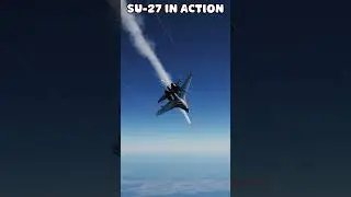Su-27 Fires R-27ET &mdash; Epic Missile Shot!