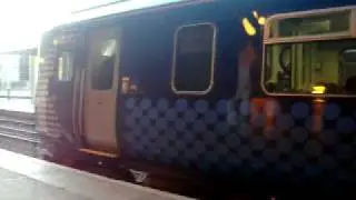 First Scotrail Class 156439 departs Haymarket