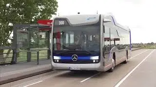 Best Cars:  The Future Autonomous Bus by Mercedes - Demonstration