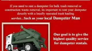 Dumpster Man Rental Northville 248-796-8445