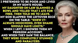 My Daughter-In-Law Smashed A Bowl, Calling Me A Freeloader. My Son Yelled, “No Shame At All?”