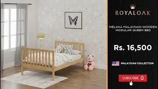 Royaloak | Melaka Malaysian Wooden Modular Queen Bed
