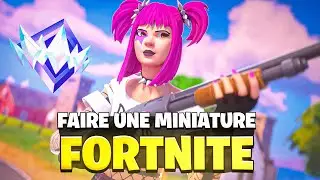 Comment faire des MINIATURES 3D pour Fortnite  ! 😱 (Tutoriel complet)