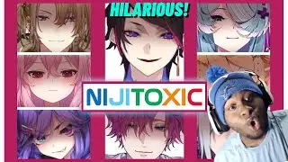 THE TOXICITY IS HILARIOUS. | NijiEN being 𝙏𝙤𝙭𝙞𝙘 in Valorant for 5 minutes REACTION [NIJISANJI EN]