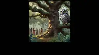 A Wise Old Owl #birdsofprey #OwlWisdom #animalbehavior  #animatedadventure #wisdomstories