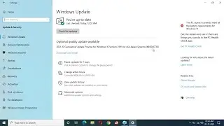 Windows 10 Cumulative Update For Version 21H1 x64 Based Systems - What Is This Microsoft?