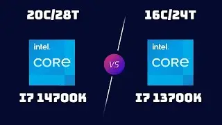 i7-14700K vs i7-13700K &ndash; Raptor Lake Refresh vs Alder Lake High-End Desktop CPU Duel