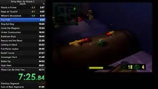 Army Men: Air Attack 2 (PS2) Any% Speedrun - 0:49:54 RTA