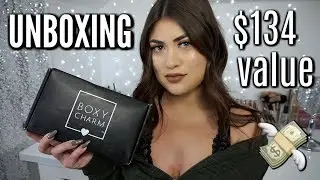 June 2018 BOXYCHARM Unboxing! Try On! $134 VALUE!