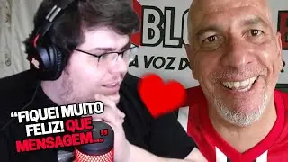 CASIMIRO RECEBE MENSAGEM SURPREENDETE DO BAROLO E SE EMOCIONA (MUITO LINDO) | Cortes do Casimito