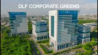 Drone Aerial Video of DLF Corporate Greens | Gurgaon Commercial Hub