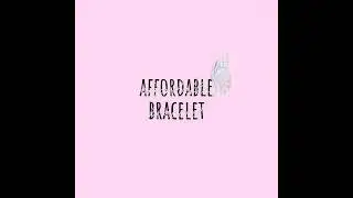 Affordable bracelets.DM to order.Special gift.Get 1 free bracelet with your first order.