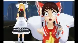 Touhou MMD random clips