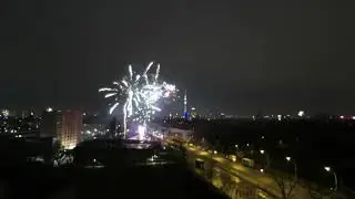 Silvesterfeuerwerk &uuml;ber Berlin - Deutschland 2021 New Year's Eve fireworks over Berlin - Germany