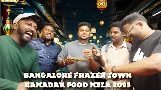 Bangalore Frazer Town Ramadan Food Mela 2025 #trending #food #foodie #vlog #trending #viralvideo