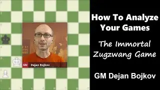 How To Analyze Your Games! The Immortal Zugzwang Game #chess #chesslessons #zugzwang #шахматы