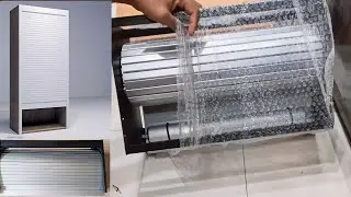 Pvc Rolling Shutter with Aluminium Finish|Rolling Shutter Kitchen|Rolling Shutter Kitchen Cabinet