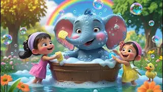 🐘🫧 Chunni Munni &ndash; Ellie the Elephant Bubble Bath | Fun Animal Song for Kids