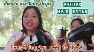 Philips Hair Dryer Review & How to use Guide #philips  #haircare #hairdryer #hairstyle 