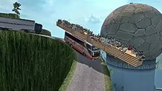 A Bus Route Where the Horizon Feels Different - Euro Truck Simulator 2