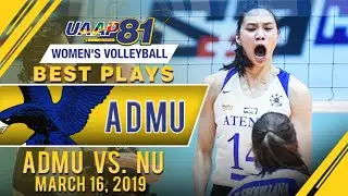 UAAP 81 WV: Bea de Leon's Best Plays | ADMU vs. NU | March 16, 2019