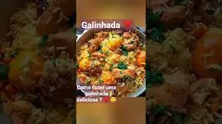 COMO FAZER GALINHADA COMPLETA? #youtubeshorts #aovivo #youtubeshorts #galinhada
