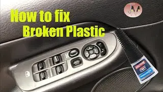 How to fix broken plastic parts - Dodge Ram 1500 project mini-fix