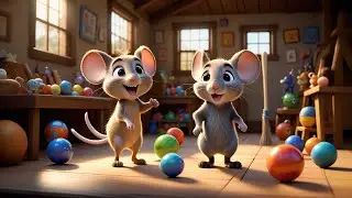 Four Mice March to the Number Beat | Counting Song for Kids | Nursery Rhymes and Baby Songs