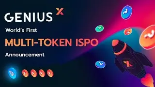 ПЕРВЫЙ В ИСТОРИИ ISPO С МУЛЬТИТОКЕНАМИ НА CARDANO | АНОНС GENIUS X | ISPO CARDANO | СТЕЙКИНГ CARDANO