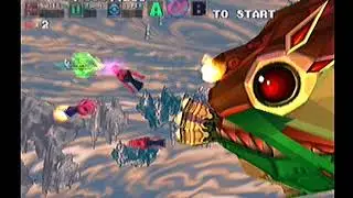 G-Darius run on Bleem! for Dreamcast
