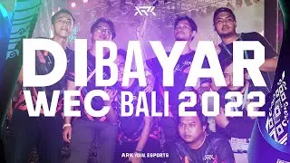 Di Balik Layar (DIBAYAR) WEC IESF BALI 2022 - ARK VISUAL ESPORTS VLOG