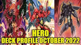 HERO DECK PROFILE (OCTOBER 2022) YUGIOH!