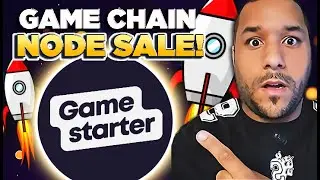 🔥 GAMESTARTER Launches NODE SALE & IT'S OWN GAMING CHAIN! 582X? INCOMING!!