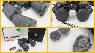 Vintage Miranda 16 X 50 1000 Meters Binoculars Coated Optics Boxed Original Case New