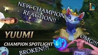 Unreal Dreamer Reacts to Yuumi Champion Spotlight! | League Of Legends | Stream Highlight
