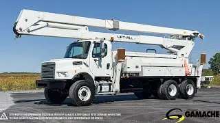 C-36283 2007 FREIGHTLINER M2 106 6X6 CAMION GRUE PANIER NACELLE