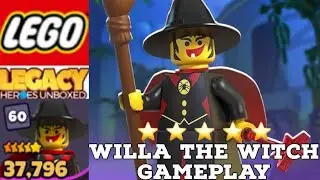 Lego Legacy Heroes Unboxed - 5 Star Willa The Witch Gameplay