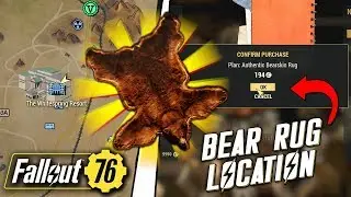 Fallout 76 - Bear Rug Plan Location