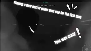 Playing a new horror game for the first time on Roblox