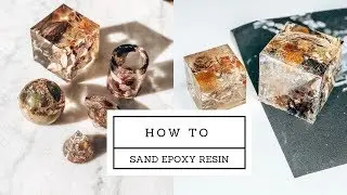 How to sand RESIN