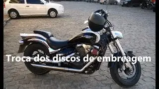 Boulevard M800 - Troca de Embreagem