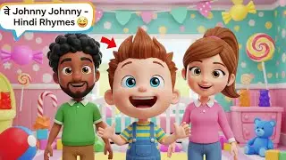 Johnny Johnny Yes Papa Nursery #JohnnyJohnny #HindiRhymes #KidsSong #NurseryRhymesHindi #CartoonSong