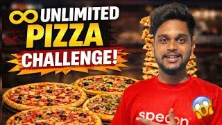 &infin; Unlimited Pizza Challenge 🍕 | ಹೊಟ್ಟೆ ತುಂಬಾ ಪಿಜ್ಜಾ ತಿಂದೆ! 😱