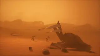 Relaxing Desert Ambience (Necropolis) | Little Nightmares 3 